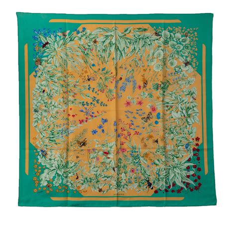 Hermès La Prairie Silk Scarf 